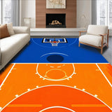 Modern Geometric Fire Imagery(Blue)