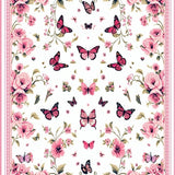 Bright Cheerful Floral Dreamscape(White)