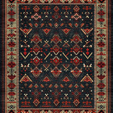 Distressed Tribal Patterned Charm(Red)
