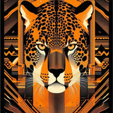 Eclectic Modern Nature Motif(Orange)