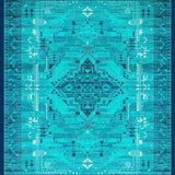 Luxurious Vibrant Geometric Palette(Blue)