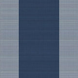 Artful Navy and White Composition(Blue)
