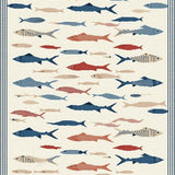 Minimalist Colorful Marine Design Element(Beige)