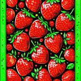 Delightful Strawberry Patterned Décor(Red)