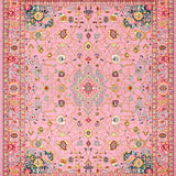 Vibrant Pastel Ogee Patterned Delight(Pink)