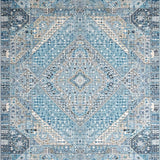 Contemporary Distressed Tiled Aesthetic(Blue)