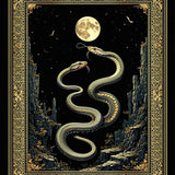 Dark Fantasy Decorative Statement(Black)