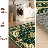 Sophisticated Medallion Floral Aesthetic(Green)