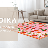 Joyful Cartoon Fruit Inspired Decor(Pink)