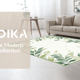 Chic Abstract Greenery(Ivory)
