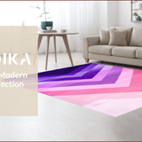 Gradient Colorful Abstract Composition(Purple)