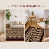 Striking Rustic Natural Fibers(Beige)