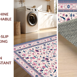 Charming Floral Birdscape Aesthetic(Ivory)