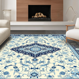 Striking Modern Abstract Floral(White)
