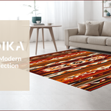 Bold Geometric Vintage Motif(Brown)