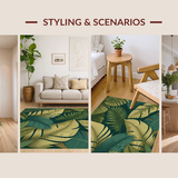 Contemporary Tropical Vibe Textile(Green)