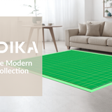 Sophisticated Tiled Green Composition(Green)