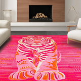 Artful Pink Tiger Design(Pink)