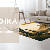 Artful Earthy Wild West Motif(Beige)