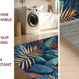 Elegant Botanical Tiled Aesthetic(Blue)