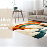 Elegant Contemporary Rainbow Design(Orange)