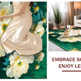 Whimsical Greenery Decorative Appeal(Green)