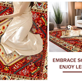 Stylish Earthy Abstract Arrangements(Red)