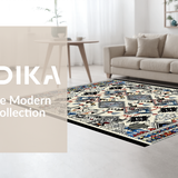Contemporary Tiled Aesthetic(Blue)