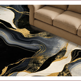 Contemporary Gold Accented Style(Black)