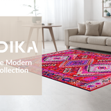 Chic Multi tone Abstract(Red)