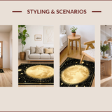 Celestial Black and White Elegance(Gold)