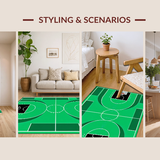Eye Catching Black and White Theme(Green)