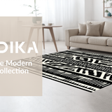 Stylish Dynamic Striped Layout(Black)