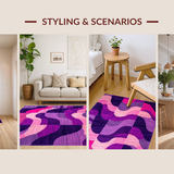 Artful Rustic Braided Textures(Purple)