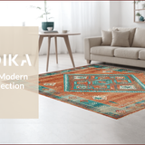 Vibrant Tribal Distressed Composition(Orange)