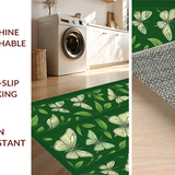 Delicate Modern Floral Design(Green)