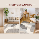 Artful High Contrast Geometric Style(Gray)