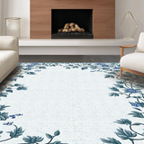 Whimsical Floral Artistry Composition(Blue)