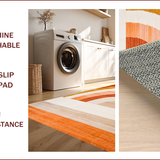 Vibrant Abstract Woven Aesthetic(Brown)