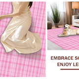 Playful Pink Geometric Flair(Pink)