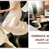 Contemporary Gold Accented Style(Black)