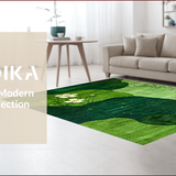 Earthy Floral Tapestry(Green)