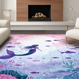 Whimsical Pastel Mermaid Scales(Purple)