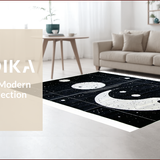 Multi Colored Abstract Aesthetic(Black)