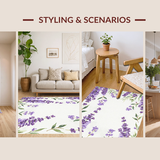 Rustic Vintage Botanical Flair(Purple)