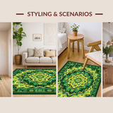 Contemporary Warm Tones Arrangement(Green)