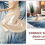 Tropical Leaf Coastal Charm(Blue)
