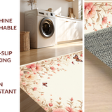 Trendy Floral Dreamscape Appeal(Beige)