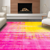 Trendy Plush Abstract Flow(Pink)