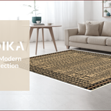 Animal Print Plush Home Decor Mat(Beige)